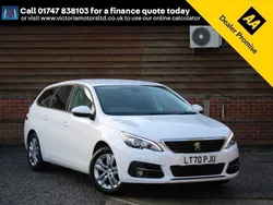 White Used 2020 Peugeot 308 Active Estate | £10,995 (Expensive)