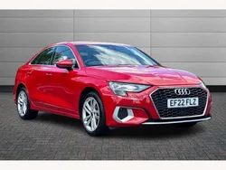 Red Used 2022 Audi A3 Sport Sedan | £19,350 (Good price)