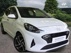 White New 2024 Hyundai i10 Premium Hatchback | £17,899 (Fair price)