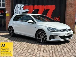 White Used 2018 VW Golf VII GTD Hatchback | £14,910 (Fair price)