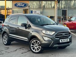 Grey Used 2018 Ford Ecosport Titanium SUV | £9,480 (Fair price)