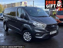 Grey Used 2022 Ford Transit Custom Limited Van | £16,495 (Expensive)