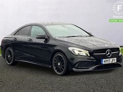 Black Used 2017 Mercedes CLA200 AMG line Coupe | £13,599 (Fair price)