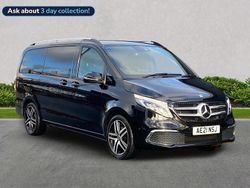 Black Used 2021 Mercedes V220 MPV | £45,563 (Good price)