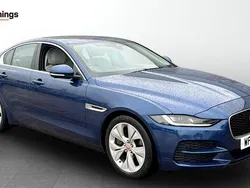 Blue Used 2021 Jaguar XE S Sedan | £18,890 (Fair price)