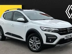 White Used 2022 Dacia Sandero Comfort Hatchback | £13,248 (Fair price)