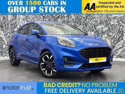 Blue Used 2022 Ford Puma ST-Line X SUV | £15,495 (Fair price)
