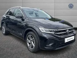 Black Used 2024 VW T-Roc R-line SUV | £27,989 (Fair price)