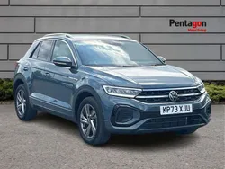 Blue Used 2023 VW T-Roc R-line SUV | £25,995 (Fair price)