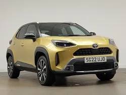 Yellow Used 2022 Toyota Yaris Hybrid Edition Estate | £23,498 (A bit pricey)