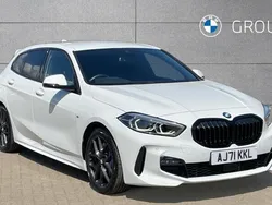 Alpine white Used 2022 BMW 118 M Sport Hatchback | £21,195 (Fair price)