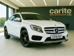 White Used 2015 Mercedes GLA220 AMG line SUV | £10,995 (Fair price)