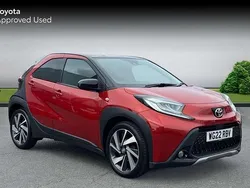 Chili red Used 2022 Toyota Aygo Hatchback | £13,204 (Fair price)