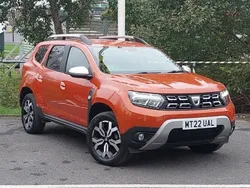 Orange Used 2022 Dacia Duster Prestige SUV | £14,298 (A bit pricey)