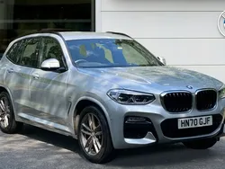 Silver Used 2020 BMW X3 M Sport SUV | £28,306