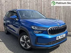 Race blue metallic Used 2024 Skoda Kodiaq SE SUV | £33,750 (Fair price)