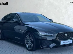 Metallic santorini black Used 2023 Jaguar XE R-Dynamic Sedan | £25,889 (Expensive)