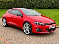 Red Used 2017 VW Scirocco Black Edition Coupe | £9,350 (Fair price)