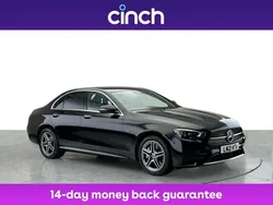Black Used 2021 Mercedes E300 AMG Line Premium Sedan | £28,099 (Good price)