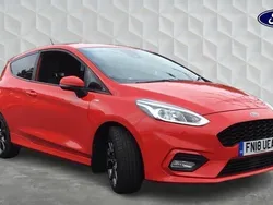 Red Used 2018 Ford Fiesta ST-Line Hatchback | £10,000 (Fair price)
