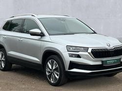 Brilliant silver metallic Used 2024 Skoda Karoq SE L SUV | £23,930 (Fair price)