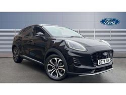 Black Used 2024 Ford Puma Titanium SUV | £19,532