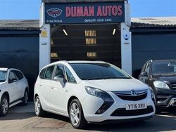 White Used 2015 Vauxhall Zafira MPV | £4,995 (Good price)