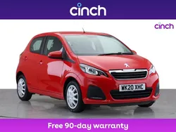 Red Used 2020 Peugeot 108 Active Hatchback | £7,449 (Fair price)