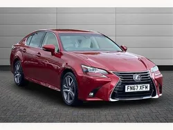 Red Used 2017 Lexus GS300h Luxury Line Sedan | £16,990