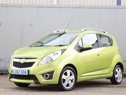 Green Used 2012 Chevrolet Spark LT Hatchback | £2,295 (Fair price)