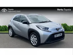 Silver Used 2023 Toyota Aygo PURE Hatchback | £12,268 (Fair price)
