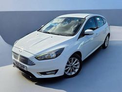 White Used 2017 Ford Focus Titanium Hatchback | £9,495 (Fair price)