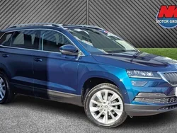 Blue Used 2018 Skoda Karoq SE L SUV | £14,499 (Good price)