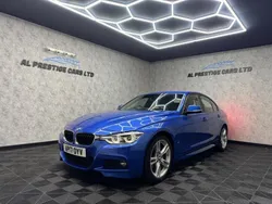 Blue Used 2017 BMW 330e M Sport Sedan | £9,499 (Fair price)