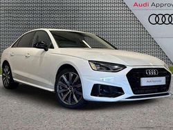 White Used 2022 Audi A4 Sport Sedan | £21,495 (Fair price)