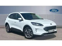White Used 2022 Ford Kuga Titanium SUV | £20,297 (Good price)