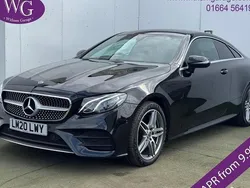 Black Used 2020 Mercedes E400 AMG line Coupe | £25,450 (Super price)