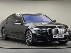 Blacksapphire metallic Used 2020 BMW 730 M Sport Sedan | £33,250 (Fair price)