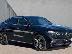 Black Used 2025 Mercedes GLC300e AMG Line Premium Coupe | £54,995 (Expensive)