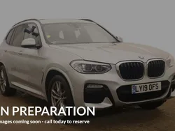 Silver Used 2019 BMW X3 M Sport SUV | £22,520 (Fair price)