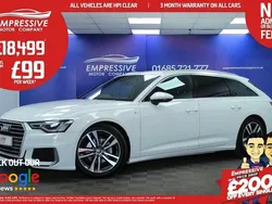 White Used 2019 Audi A6 S-Line Estate | £18,499 (Fair price)