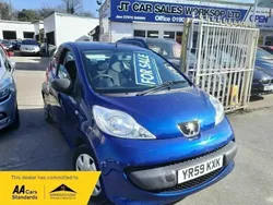 Blue Used 2009 Peugeot 107 Hatchback | £2,250 (Fair price)