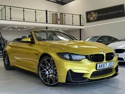 Yellow Used 2017 BMW M4 Cabriolet Competition Edition Cabriolet | £27,995 (Expensive)