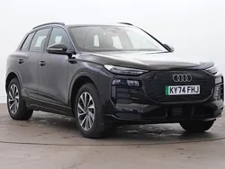 Black Used 2024 Audi Q6 e-tron Sport SUV | £47,950 (Good price)