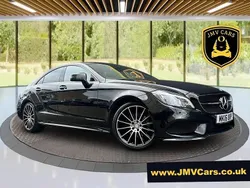 Black Used 2016 Mercedes CLS220 AMG line Coupe | £15,475 (Fair price)
