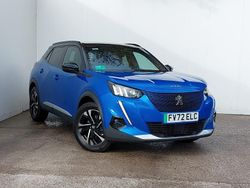 Blue Used 2022 Peugeot e-2008 GTi SUV | £16,298 (Expensive)