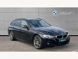 Black Used 2017 BMW 320 M Sport Estate | £16,495 (Fair price)