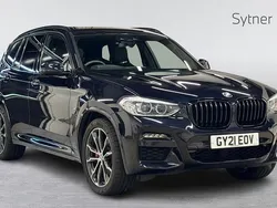 Black Used 2021 BMW X3 M Sport SUV | £29,000 (Fair price)