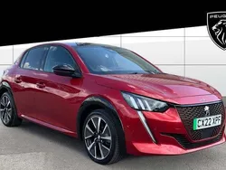 Red Used 2022 Peugeot e-208 GTi Hatchback | £12,694 (Fair price)
