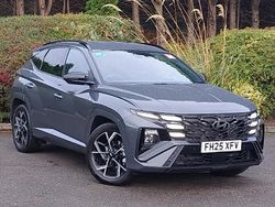 Grey Used 2025 Hyundai Tucson N Line SUV | £27,998 (Fair price)